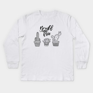 Cactus Kids Long Sleeve T-Shirt